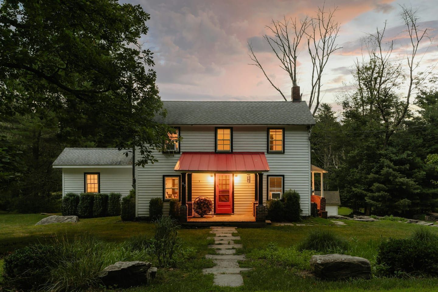 An efficient New Hampshire home with a heat pump installed
