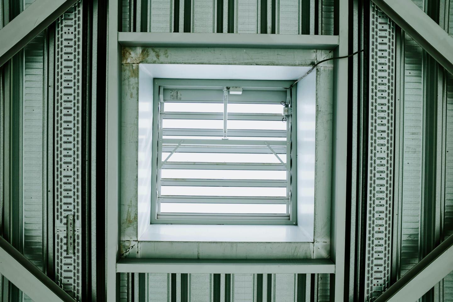 A central ducted heat pump air handler